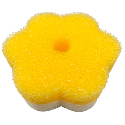 Flower Shape Flex Texture Sponge Eco With 500%-750% Water Absorption For Superior Filtration