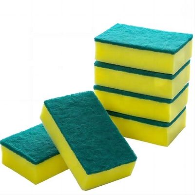 Compostable Kitchen Scrubber Sponge Long Lasting Kitchen Cleaning Sponge