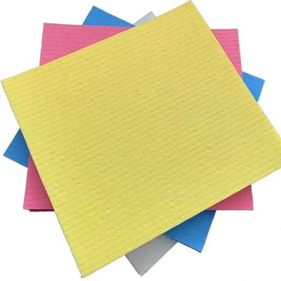 Customizable Cellulose Cleaning Cloths Kitchen Sponge Cloth Sustainable Washable