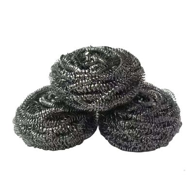 250% Water Absorption Stainless Steel Kitchen Scourer 18g Scratch Resistant For Pots Pans