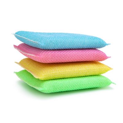 Multifunctional Mesh Dish Sponge Kitchen Cleaning Scourer 750% Water Absorption