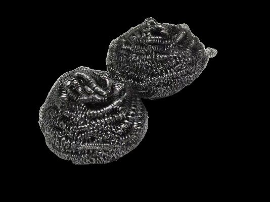 304 Metal Wire Sponge Rustproof Durable Stainless Steel Scourer Food Grade