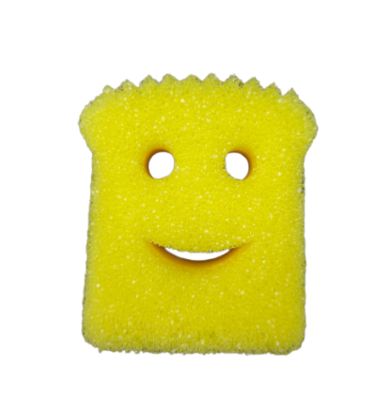 Square Flex Texture Sponge Customizable Long Lasting For Kitchen Cleaning