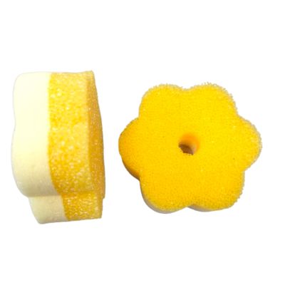 Flower Shape Flex Texture Sponge Eco With 500%-750% Water Absorption For Superior Filtration