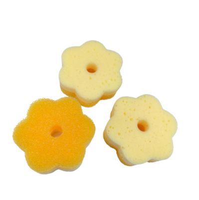 Non Stick High Absorbency Texture Sponge Eco Friendly 90*100*40mm For Dishwashing