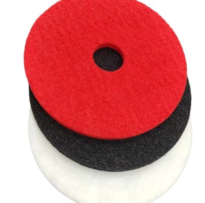 Hospital Grade Microfiber Cleaning Pad Circular For Medical Equipment