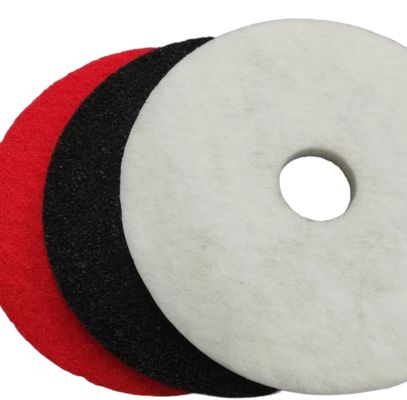 Hospital Grade Microfiber Cleaning Pad Circular For Medical Equipment