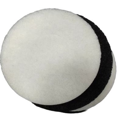 Round Cleaning Scouring Pad PO Material Eco Friendly Highly Versatile