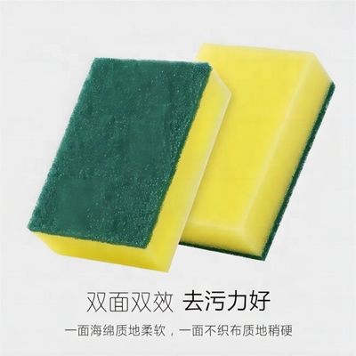 Compostable Kitchen Scrubber Sponge Long Lasting Kitchen Cleaning Sponge