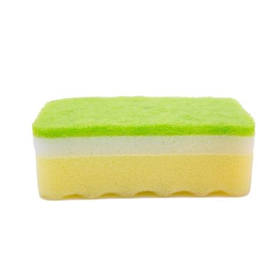 Composite Eco Dishwashing Sponge Strong 11*7*4cm With Durable Material
