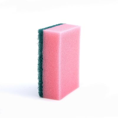 Kitchen Cleaning Sponge Scourer Polyester 9*6*3cm 750%-2000% Water Absorption