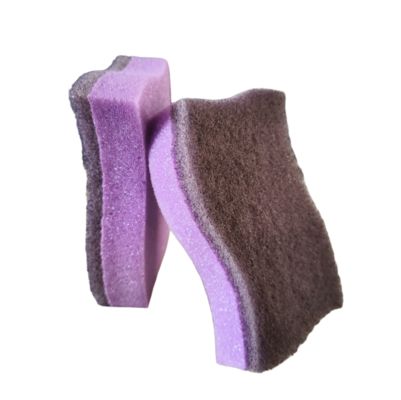 High Density Dual Sided Scrub Sponge For Dishes Non Toxic Dish Sponge