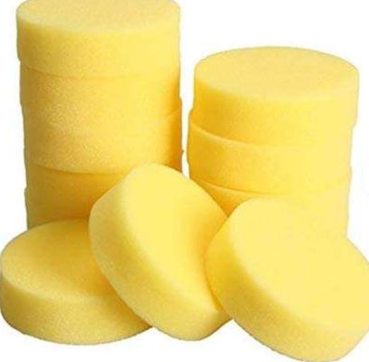 Versatile Yellow Cleaning Sponge PU Material Convenient For Kitchen