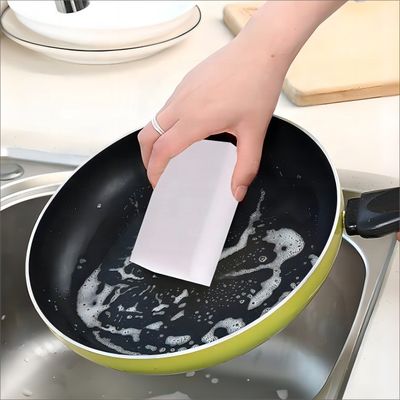 Customized White Magic Sponge Microfiber Kitchen Sponge 500%-750% Water Absorption