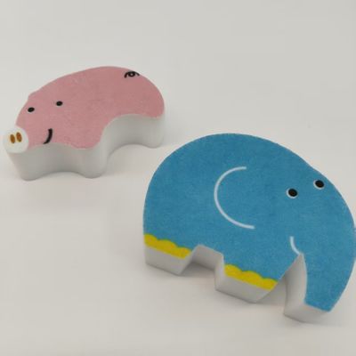 Custom Cartoon Magic Sponge Eraser 8kg/M3 Long Lasting For Electronics Vents