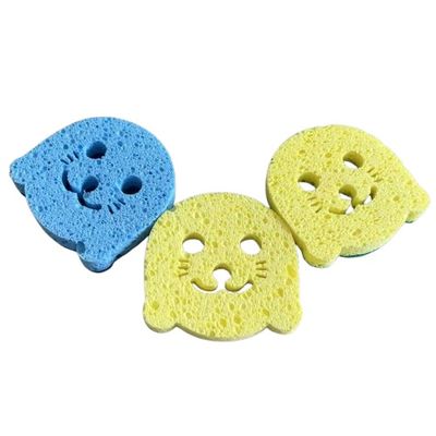 Compostable Cellulose Kitchen Sponges Various Shape Disposable