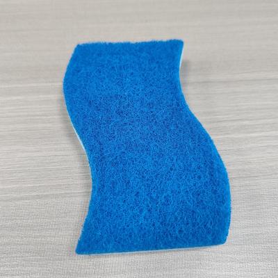 Custom Blue Cellulose Sponge Scourer Sustainable 1000% Water Absorbency