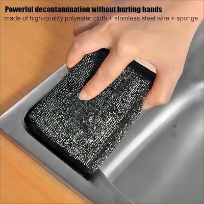 Rust Resistant Metal Scrub Pad Commercial For Heavy Duty Kitchen Use