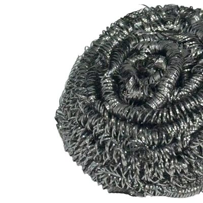 Long Lasting Stainless Steel Wire Scourer Corrosion Resistant Metal Wire Sponge