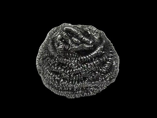 304 Metal Wire Sponge Rustproof Durable Stainless Steel Scourer Food Grade