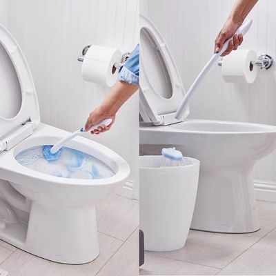 Multi Purpose Toilet Duck Disposable Brush Stain Removal Disposable Toilet Bowl Scrubber