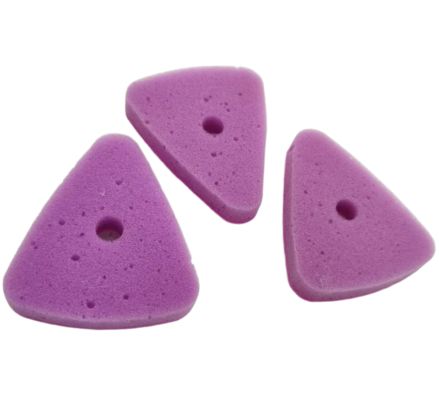 Personalized Disposable Toilet Brush Triangle Shaped For Cleaning