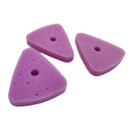 Personalized Disposable Toilet Brush Triangle Shaped For Cleaning