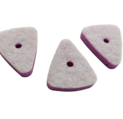 Personalized Disposable Toilet Brush Triangle Shaped For Cleaning