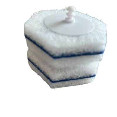 Black Disposable Toilet Brush Hygienic Handheld 90 Days Compostable 12" Length