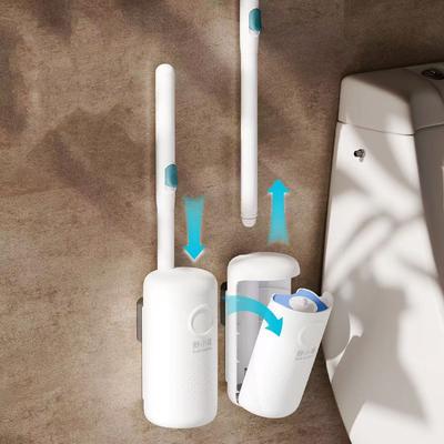 Handheld Type Flushable Toilet Brush Convenient Environmental Protection