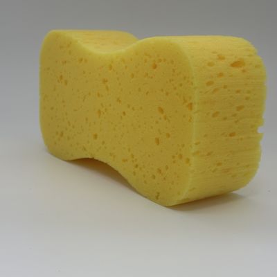 Yellow Extra Large Car Sponge 5cm Thickness Comfortable With Porous Honeycomb Structure