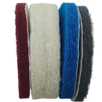 Industrial Round Polish Pad Powerful Self Adhesive Fleece Sheet Machine Washable