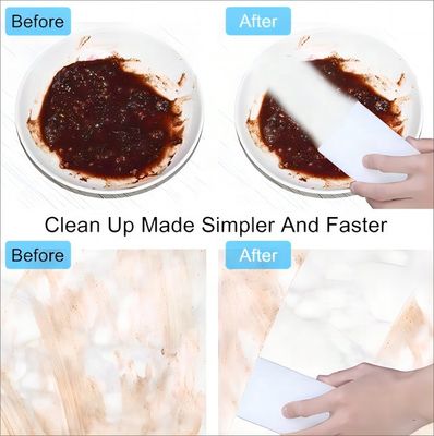 Efficient White Magic Sponge Melamine Material Strong Cleaning