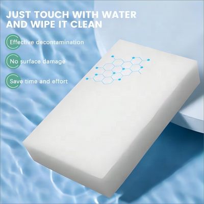 Sustainable Melamine Cleaning Sponge Lightweight 100x60x30mm For Kitchen OEM