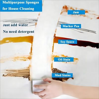 High Water Absorption Magic Cleaning Sponge Multipurpose Chemical Resistant Cleaning Scourers