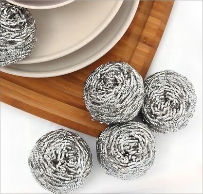 Dirt Removal Stainless Steel Scourers Commercial For Anti Ultraviolet Kitchen Cleaning