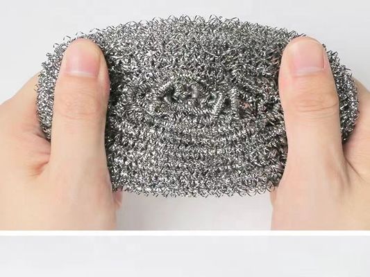 Dirt Removal Stainless Steel Scourers Commercial For Anti Ultraviolet Kitchen Cleaning