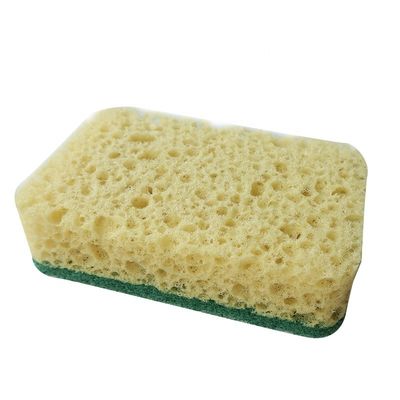 Customized Kitchen Cleaning Scourers PU Polyester Scouring Pad 11x7x3cm